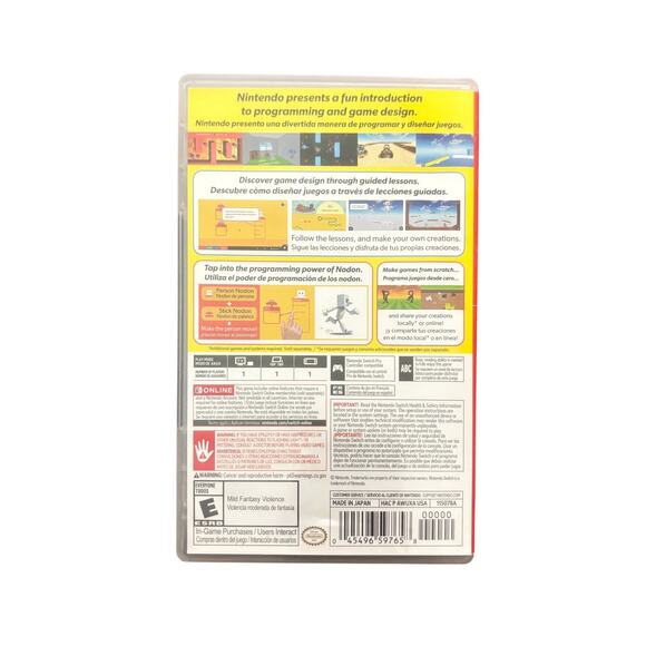 Game Builder Garage Video Game Nintendo Switch Pre-Owned - Picture 2 of 5